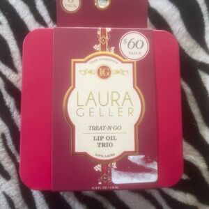 Laura Geller Treat-N-Go Lip Oil Trio - Bold Burgundy